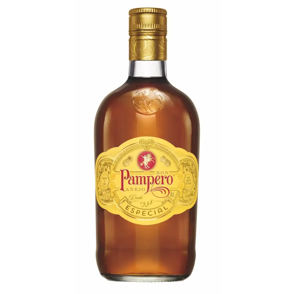Image of the front of the bottle of the rum Pampero Especial