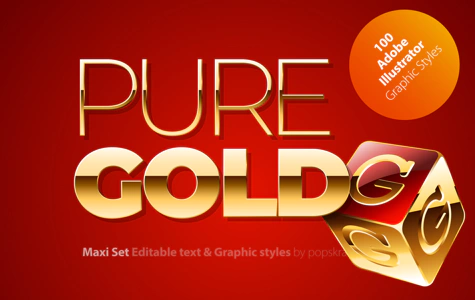 Pure Gold Adobe Illustrator styles images/puregold_1_cover.jpg