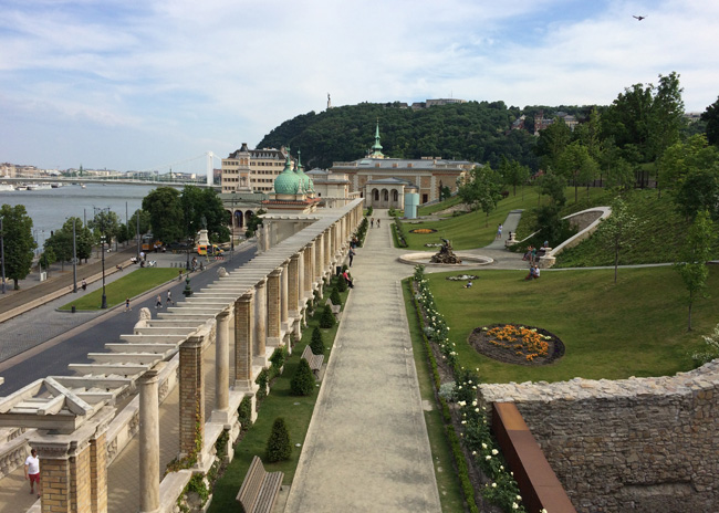 The grounds of Buda Castle