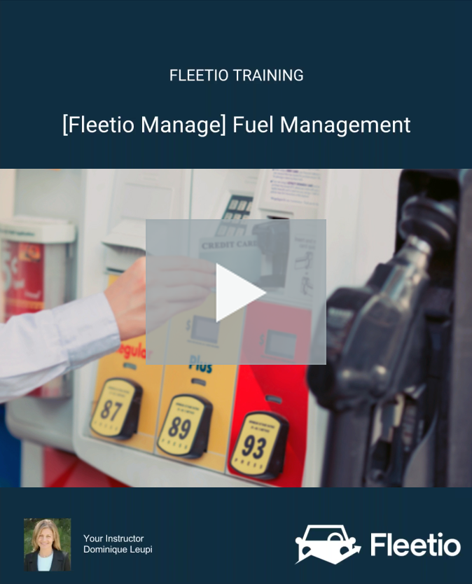 Fuel management training