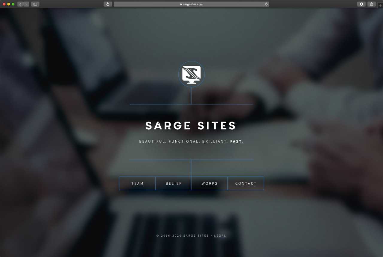 Sarge Site Homepage Sarge Site Homepage