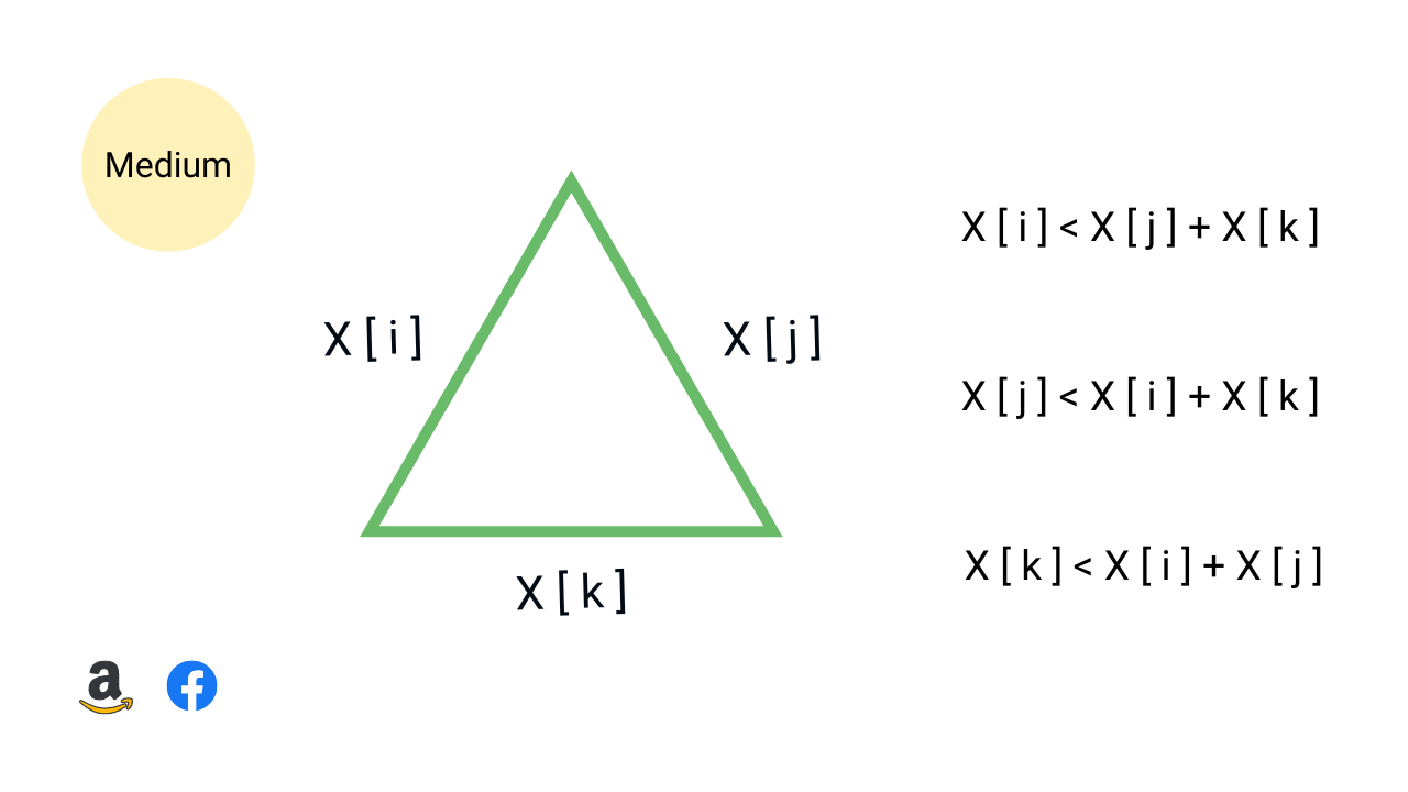 Count the number of possible triangles