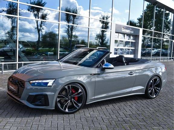 Audi S5 Cabriolet 3.0TFSI quattro 354pk Black Optic Laser-LED B&O 20-Inch Camera RS-Zetels Quantum VOL!