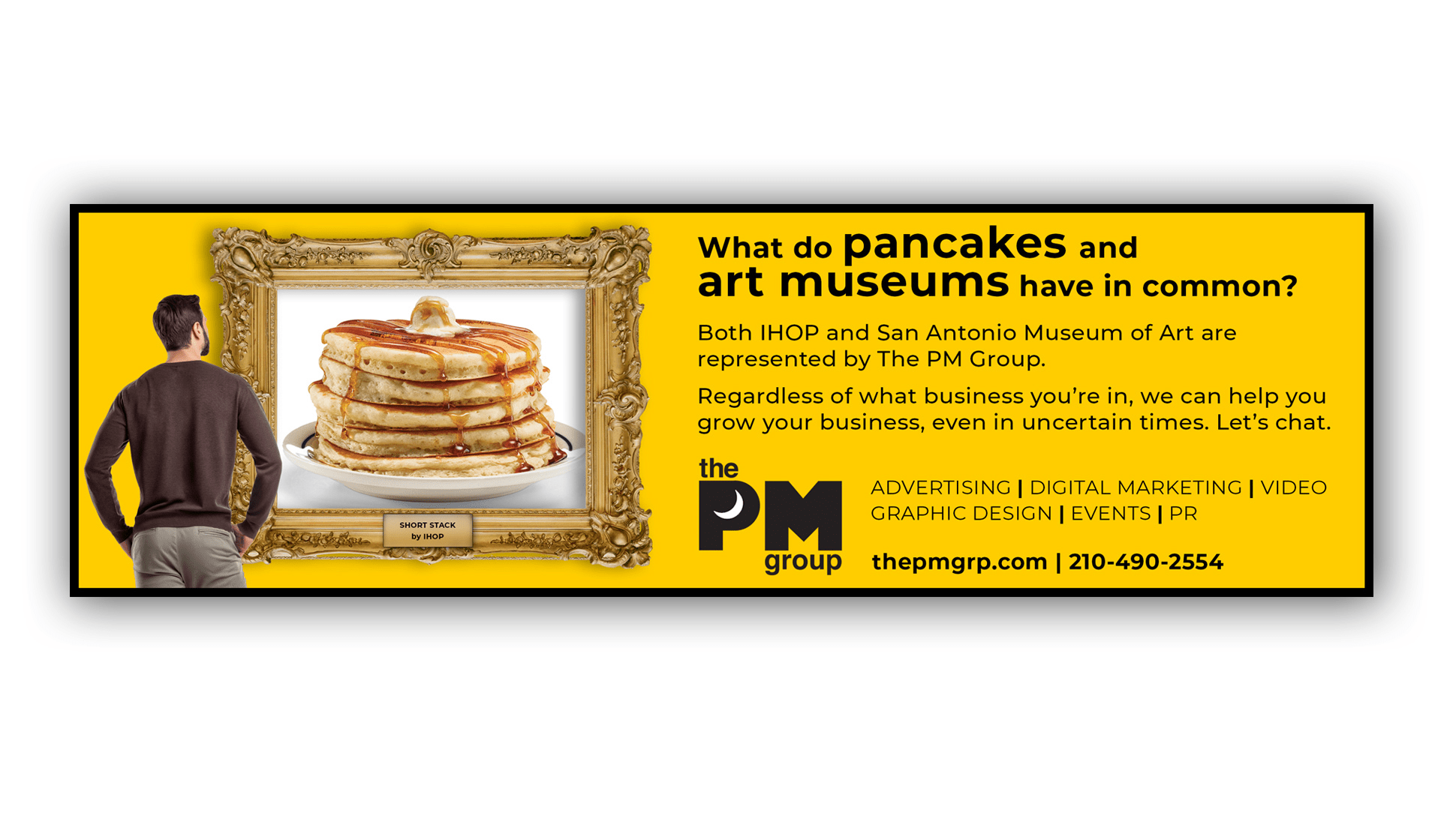 PMG Pancake Art Ad
