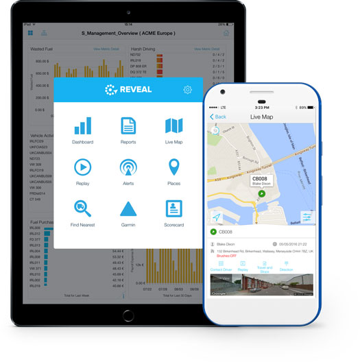 Devices fleet tracking app uk