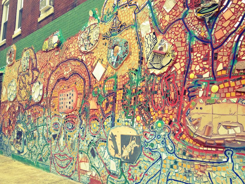 Philadelphia‘s Magic Gardens. This place was so cool!