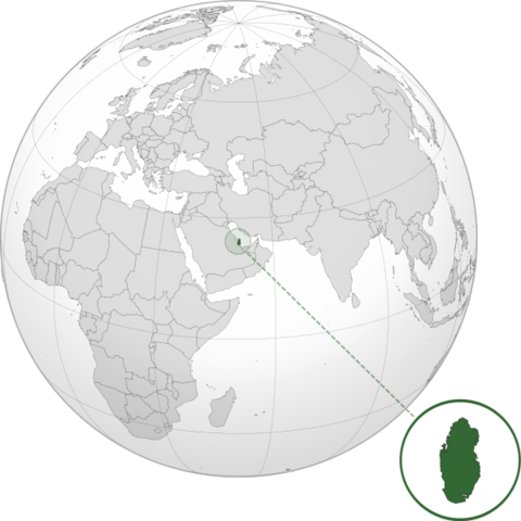 Qatar map