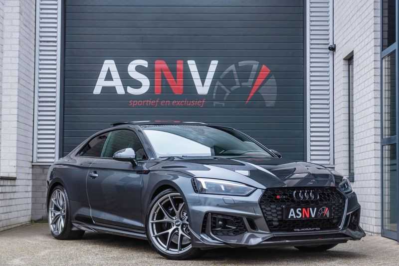 Audi RS5 Coupé 2.9 TFSI Quattro Pro Line Plus, 520 PK/JD, Full Capristo-R, Full Carbon, 20'' BBS Wheels, Pano/Dak, 52DKM!!