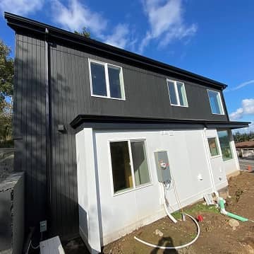 new gutters installed on a home