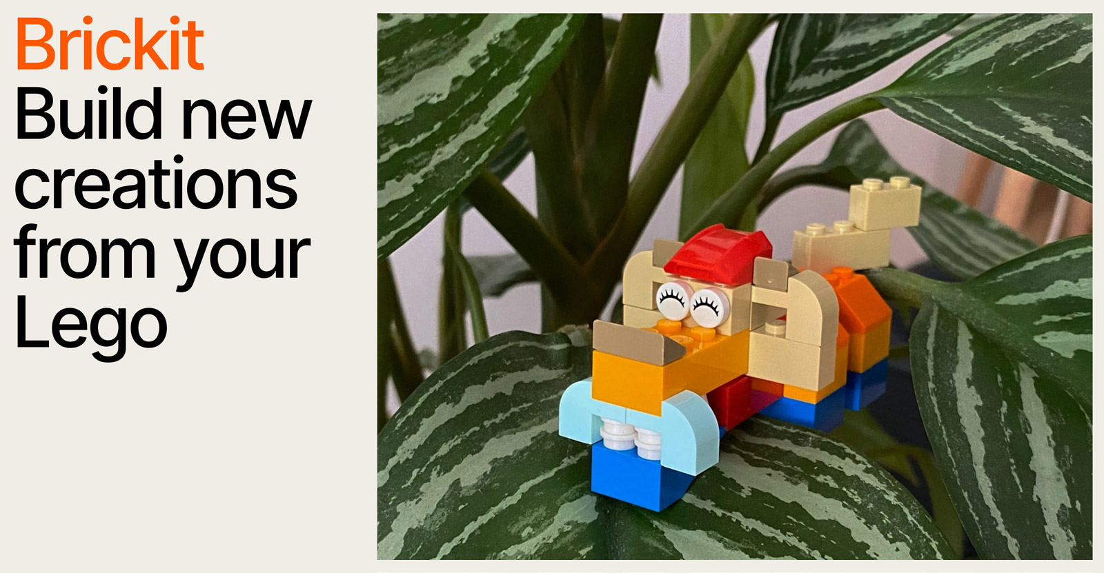 Brickit – smart app för legofantasten