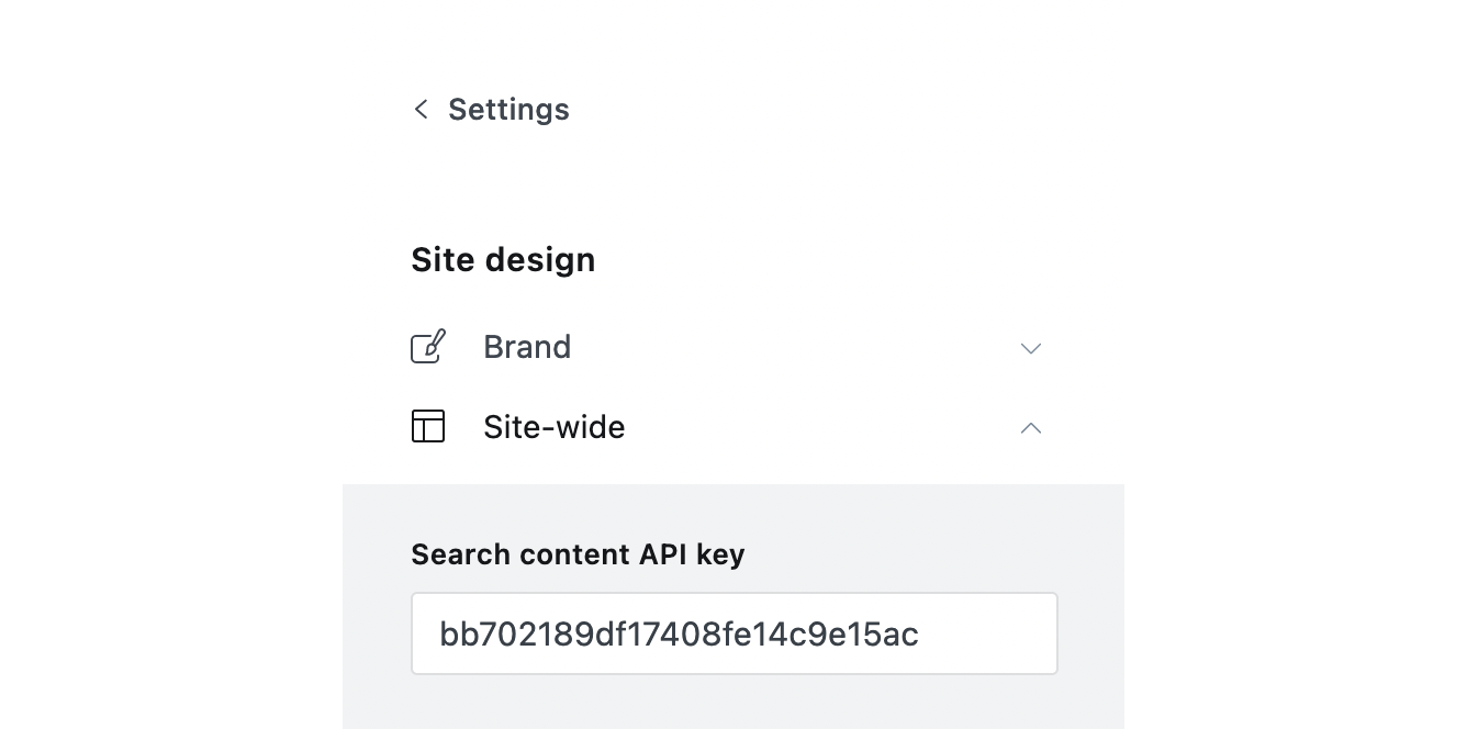 Tripoli Ghost CMS Theme Search Settings