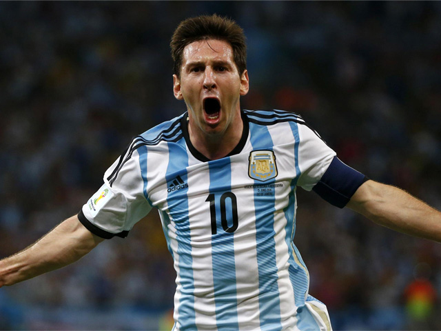 Lionel Messi im nationalen Trikot