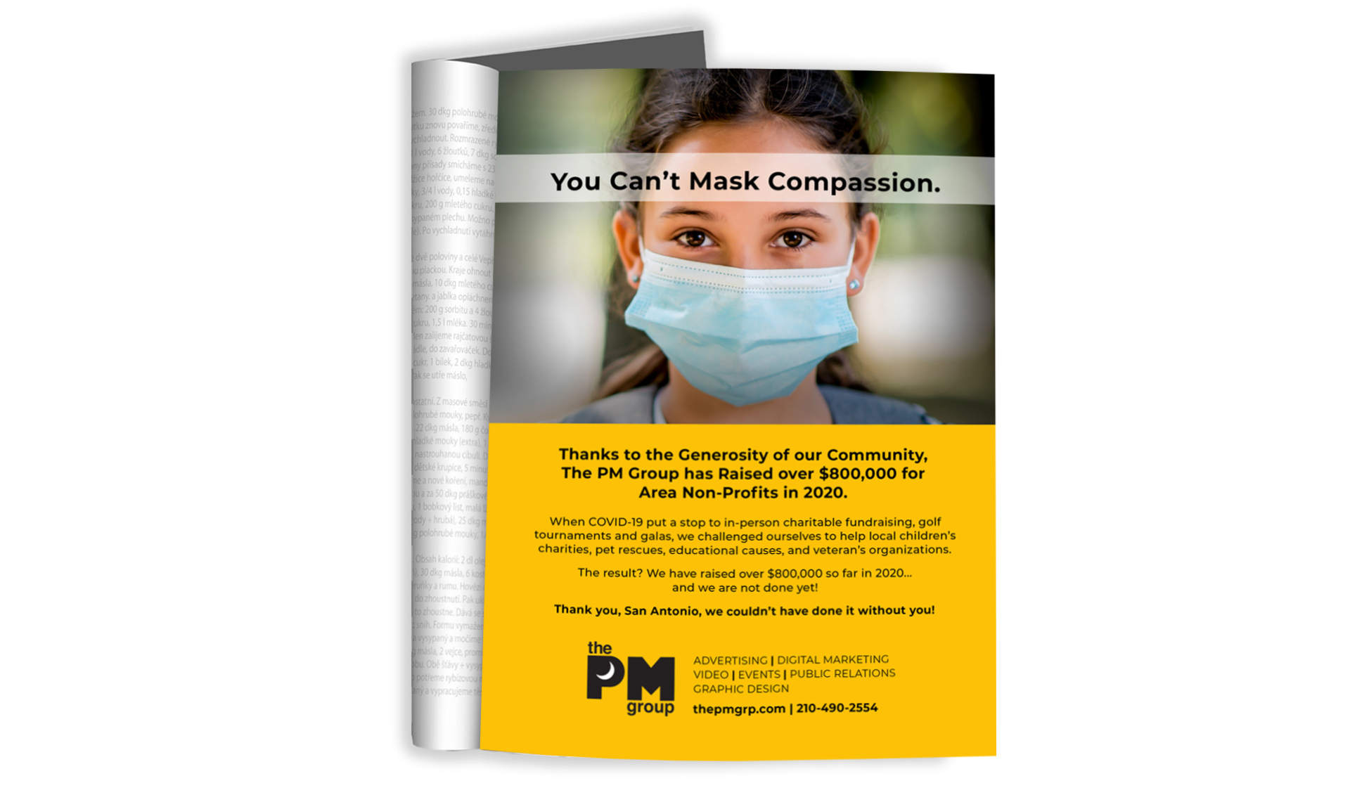 PMG Mask Ad