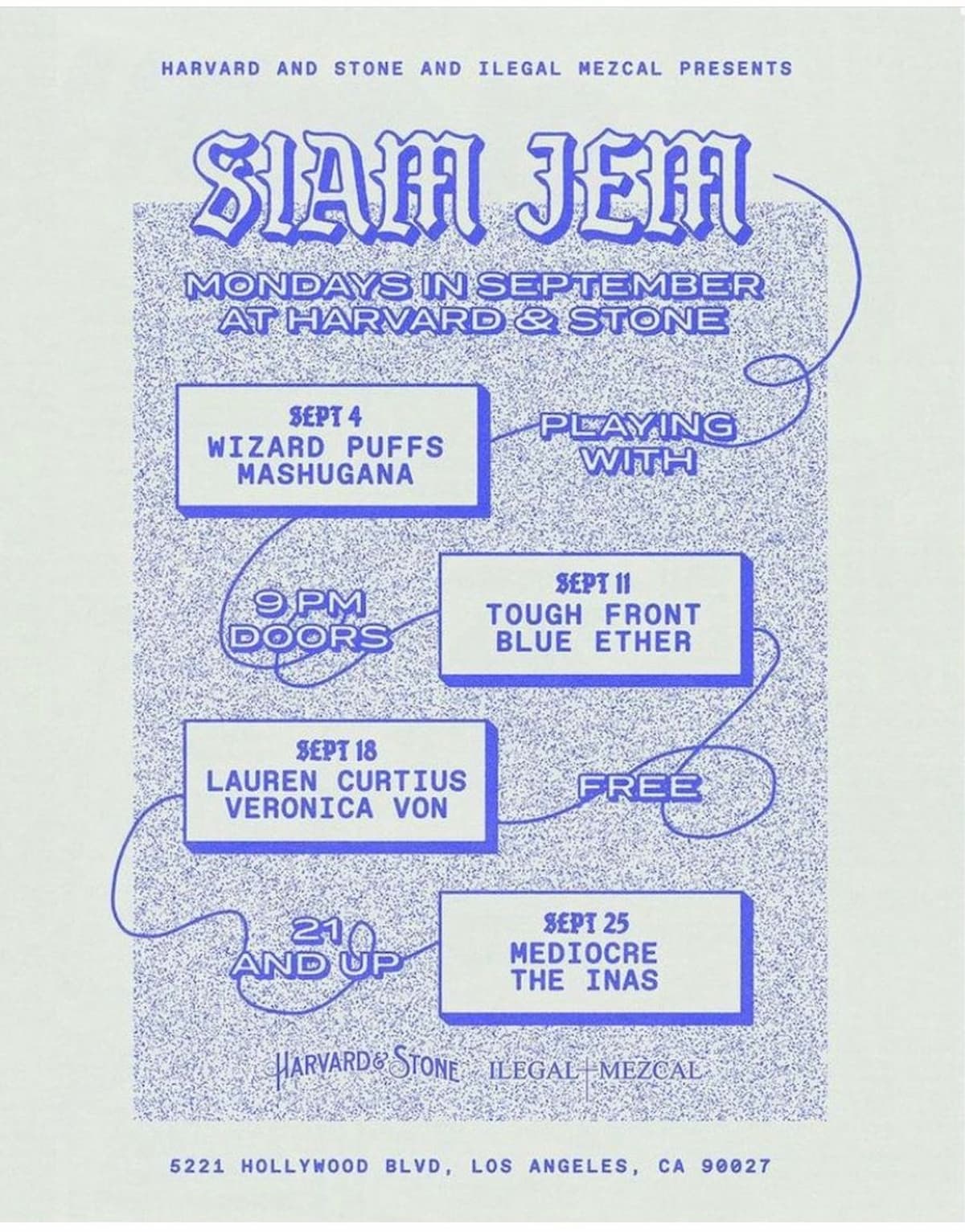 Siam Jem / Tough Front / Blue Ether