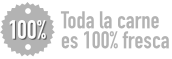 Carne 100% fresca