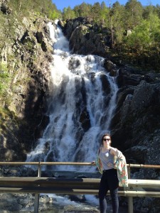 Day 3: Spectacular waterfall in Bråtveit, Suldal, Rogaland.