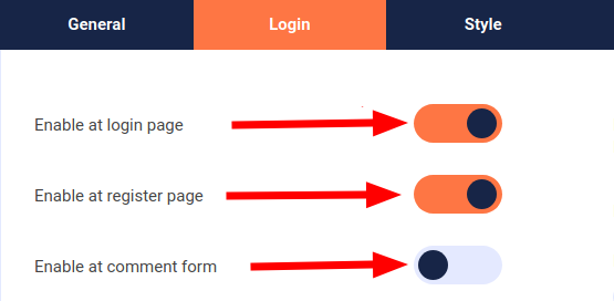 Unikname Connect for WordPress pages configuration