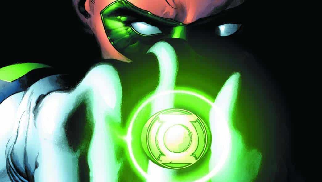 Hal Jordan, o Lanterna Verde na capa da HQ A Vingança dos Lanternas Verdes, uma das fases dos 80 anos do Lanterna Verde