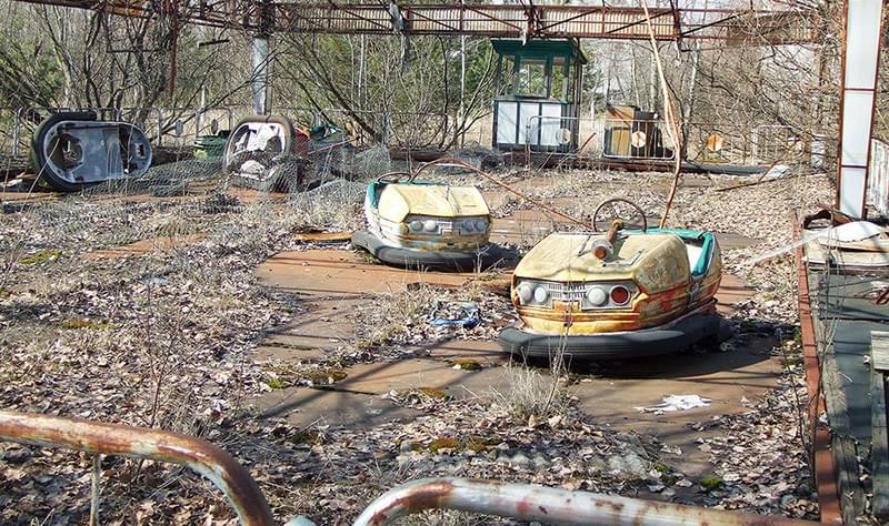 Аттракцион «Автодром», Припять, 2006 год. Источник: ru.wikipedia.org
