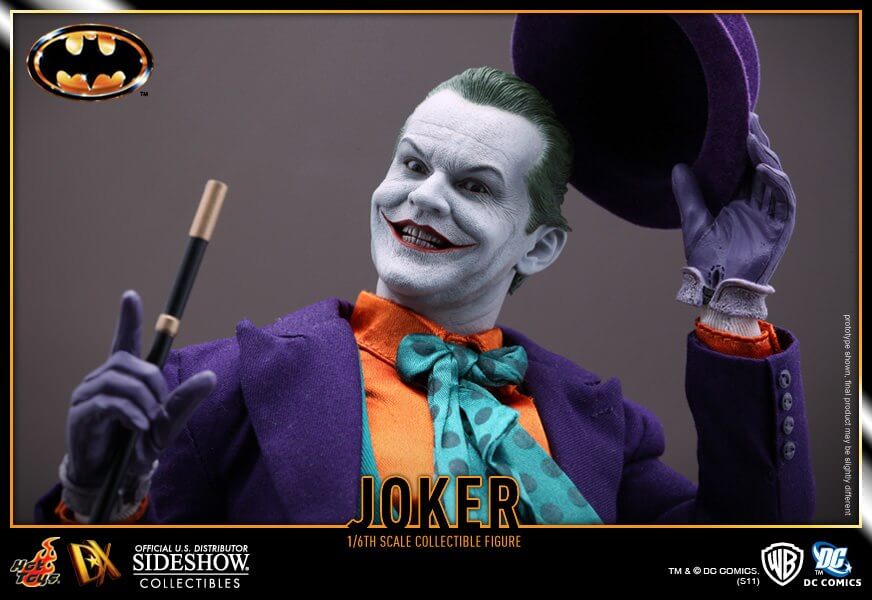 Hot Toys Batman (1989 Version) DX08 The Joker 1/6th Scale Collectible ...
