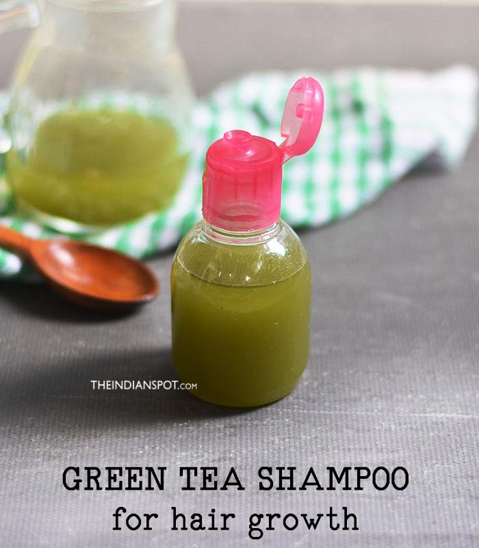 How To Make A Green Tea Shampoo For Curl Growth 