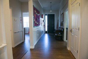 The main hallway.