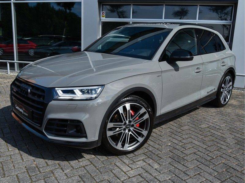 Audi SQ5 3.0TFSI 354pk Quattro Black Optic Lucht HUD Standk B&O Pano Ruitleder Tr.Haak ACC VOL! afbeelding 8