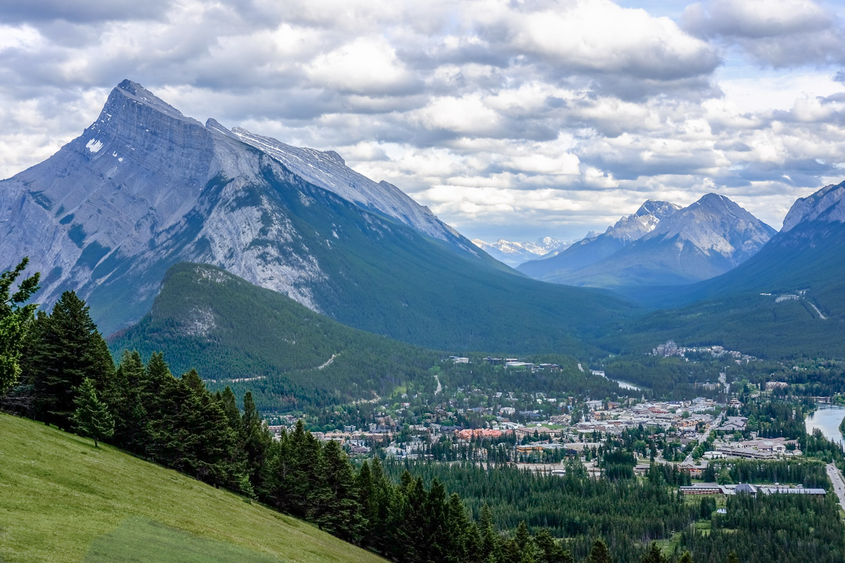 Drive (or hike) up to Mt Norquay Lookout grants you panoramic views of the entire town