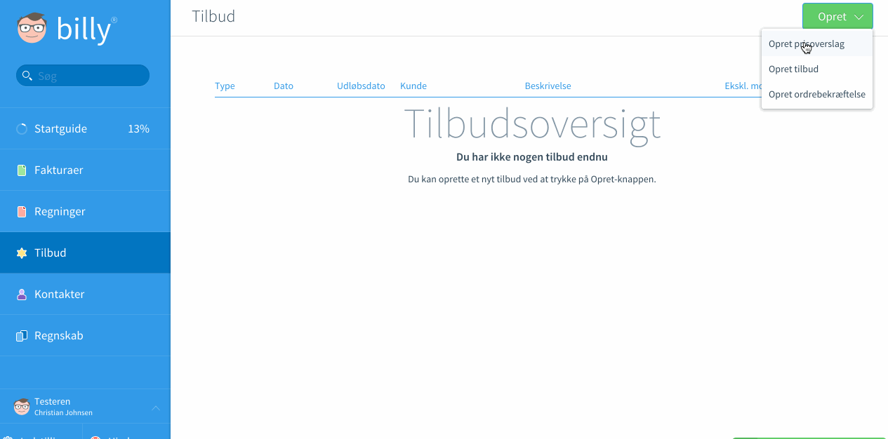 Prisoverslag