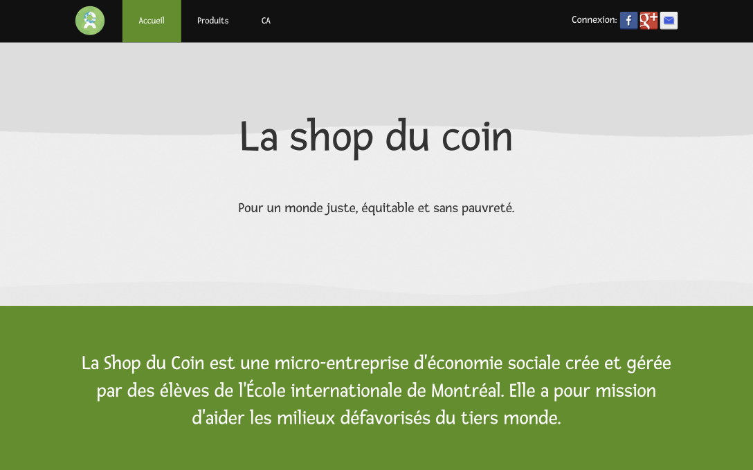 Capture d'écran de voilalachine.com