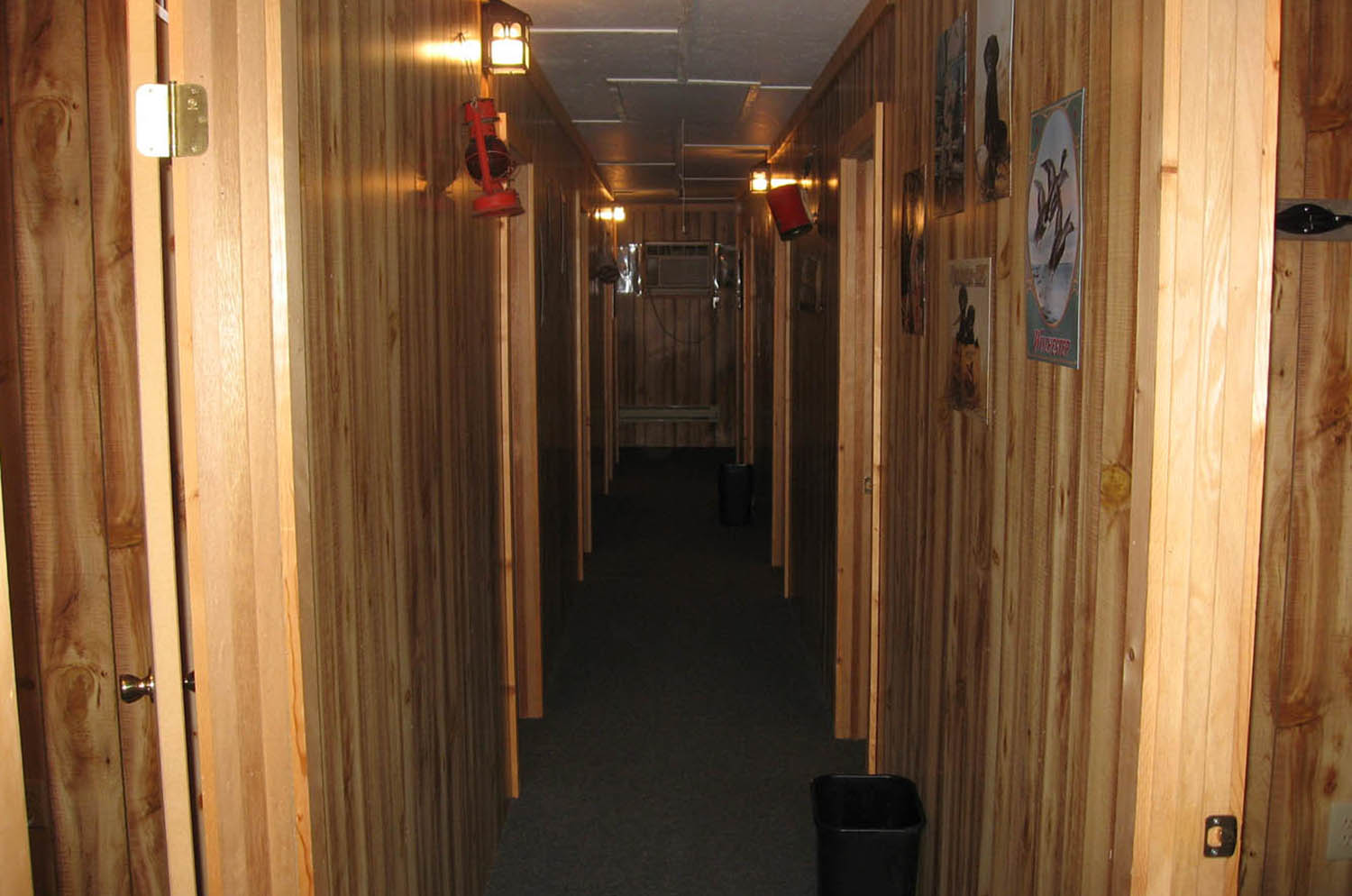 Lost Island Hunt Club Lodge Hallway