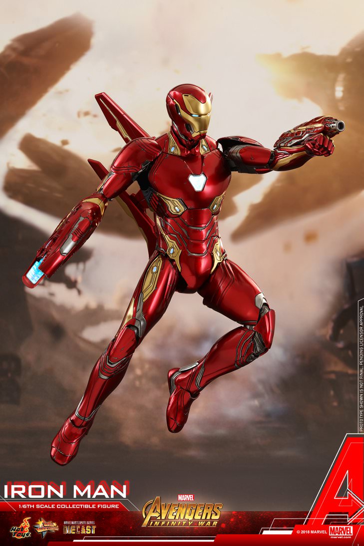 Hot Toys 1/6 12 MMS473D23 Iron Man Mark L Figure