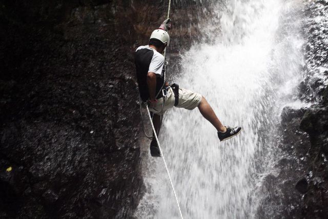 Waterfall Rappelling and Rafting Combo - Arenal Tours