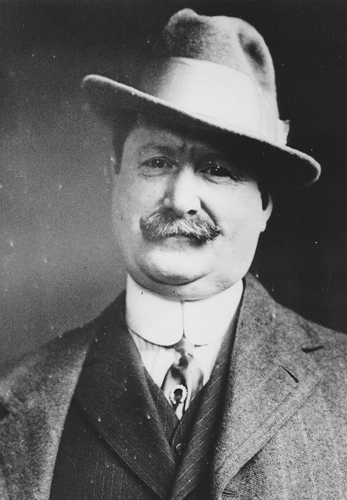 The private detective William J. Burns