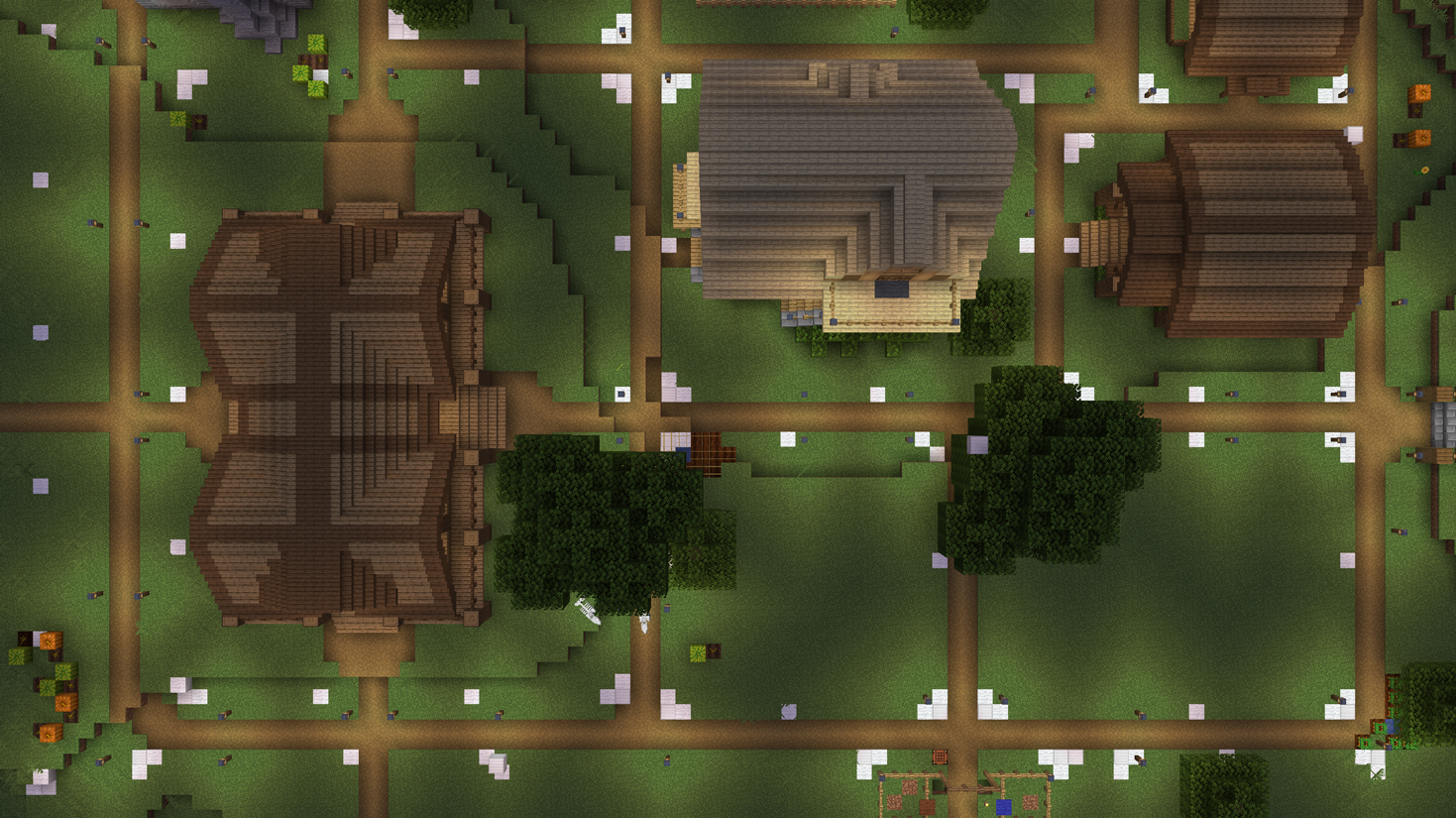 Screenshot of town subdivided
