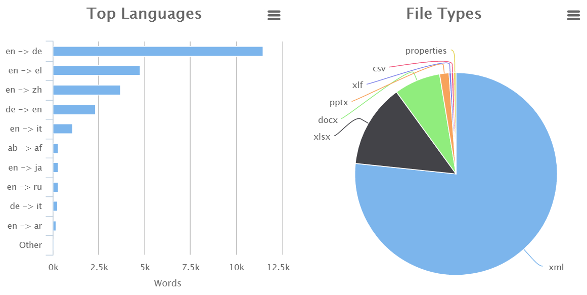 Languages and File Types Analytics