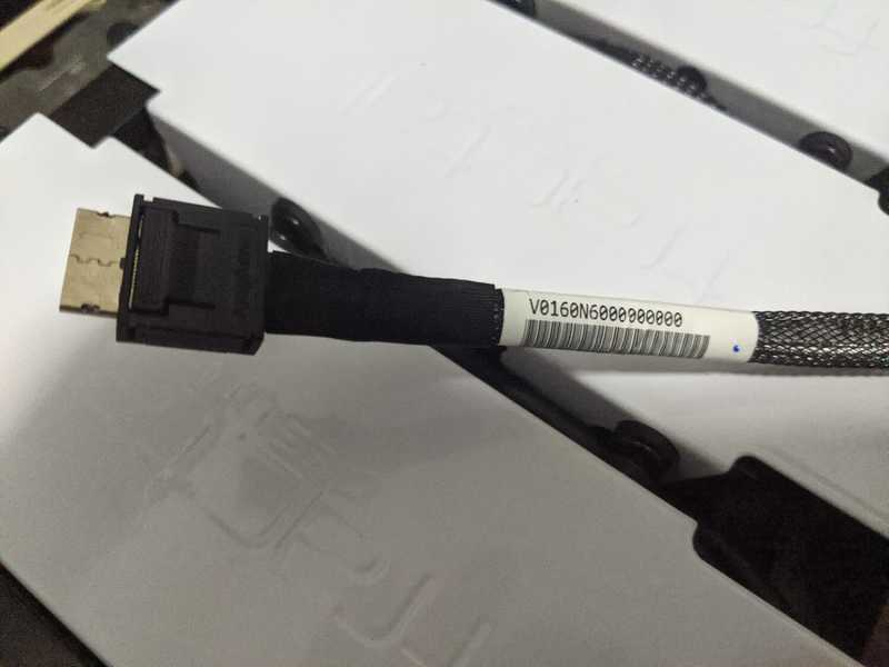 OcuLink to 4 x SATA Cable from TaoBao