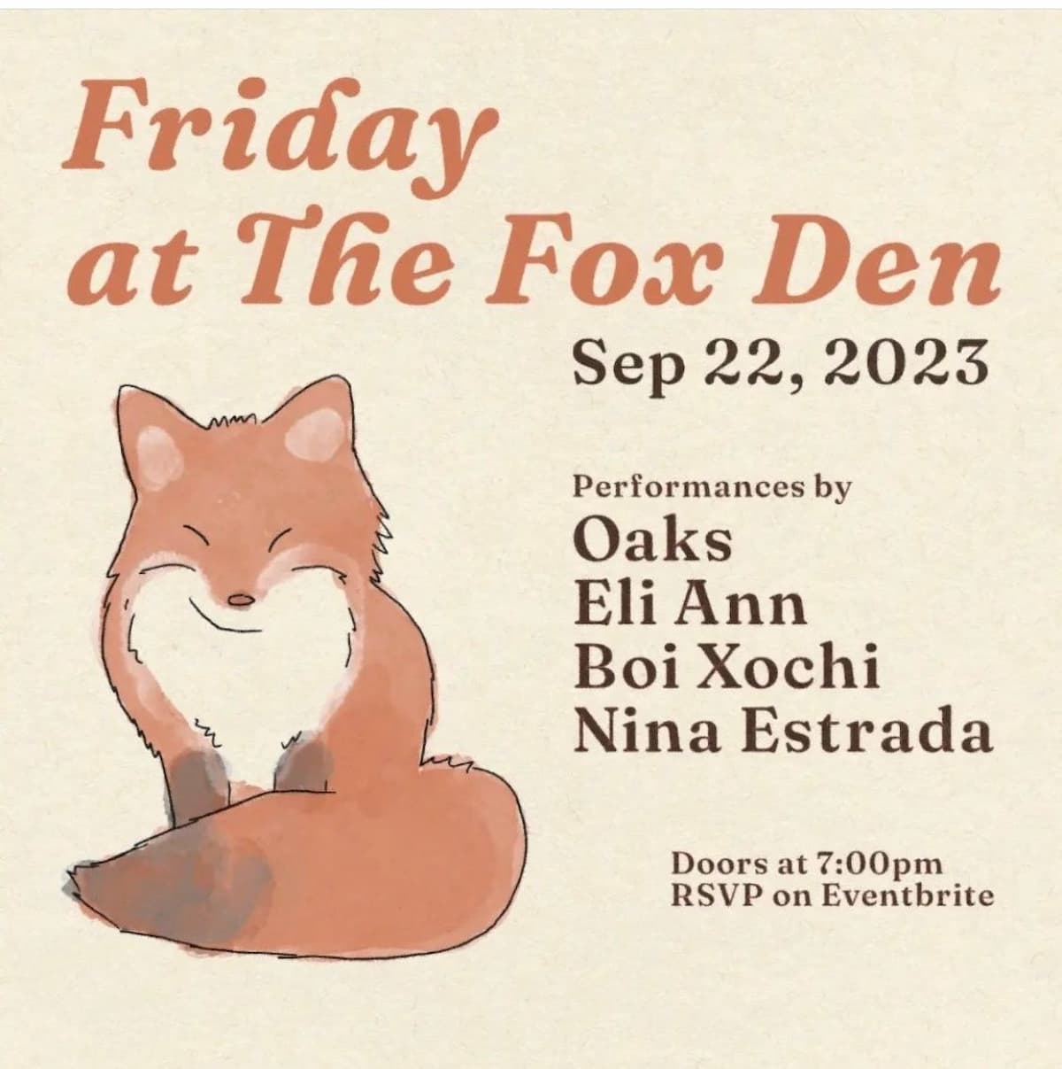 Friday at The Fox Den No. 24