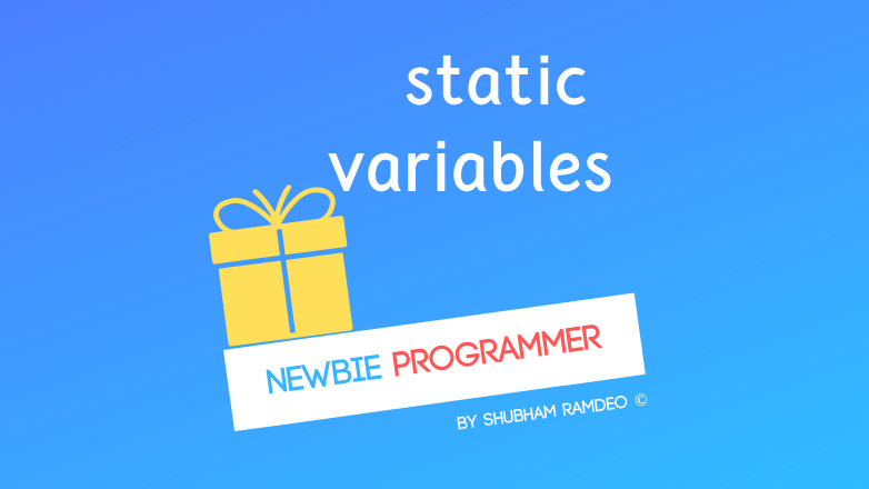 Static Variables