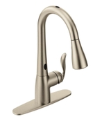 image MOEN Arbor Single-Handle Pull-Down Sprayer Touchless Kitchen Faucet with MotionSense in Spot Resist Stain