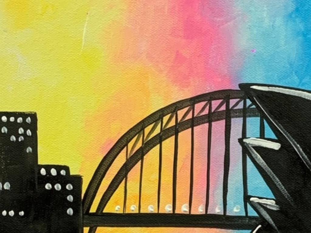 Champainting Paint and Sip Sydney City Tweets 2023 UpNext