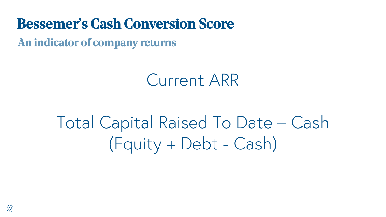 Cash Conversion Score Equation 