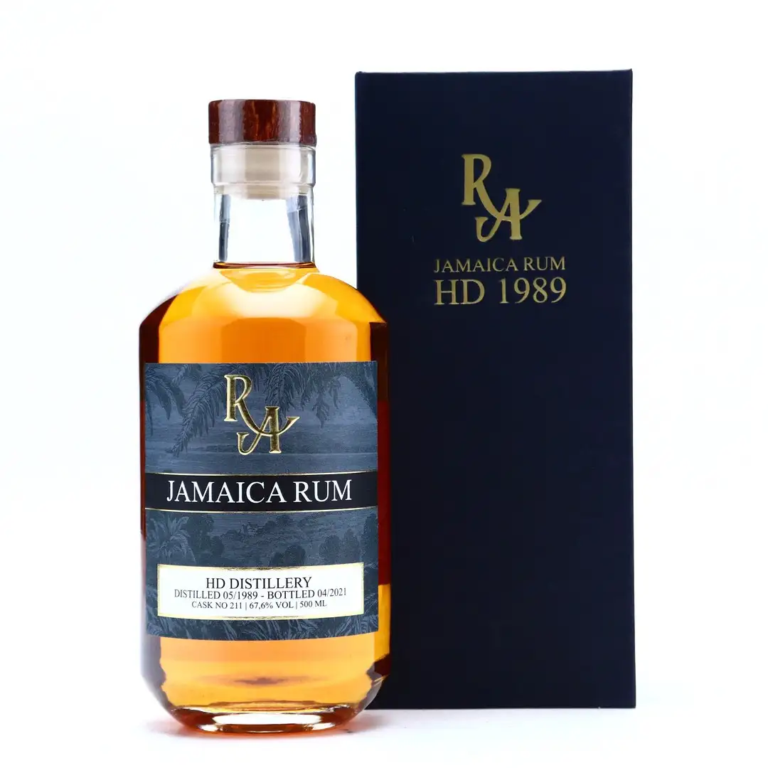 Image of the front of the bottle of the rum Rum Artesanal Jamaica Rum HD HGML