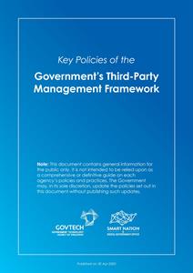 Key Policies of the Government's Third-Party Management Framework