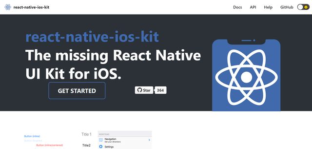 React Native iOS Kit