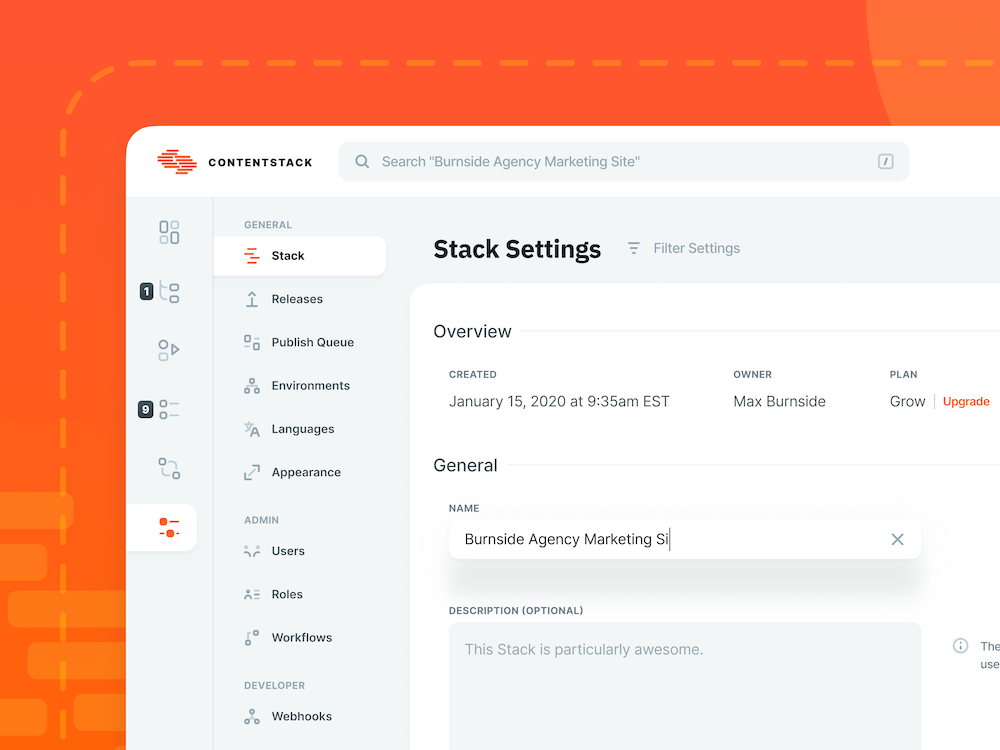 Contentstack CMS 12px Icons