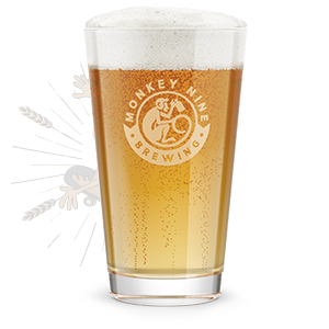 Shredded Wheat Rendering of Monkey 9 Shredded Wheat Beer