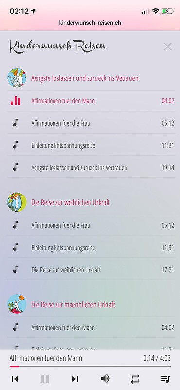 Musikplayer iOS