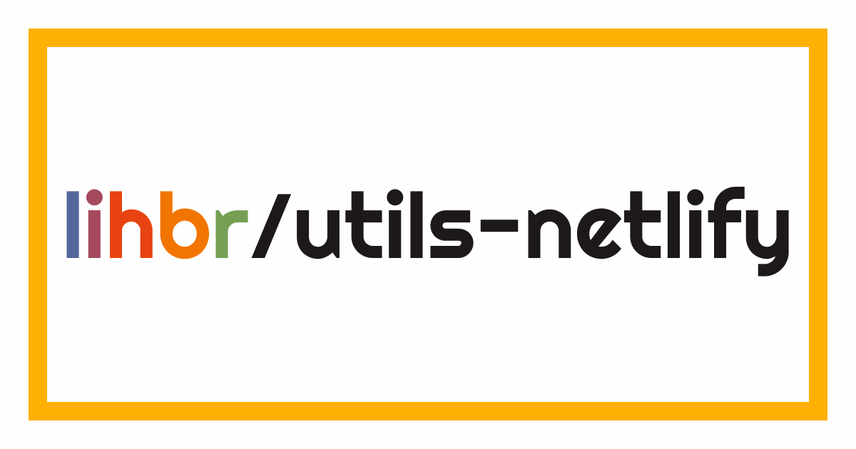 lihbr/utils-netlify logo