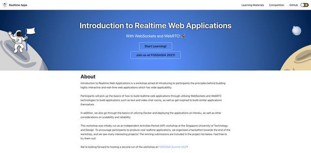 Realtime Web Applications Workshop